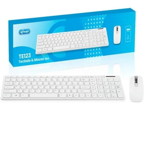 KIT TECLADO E MOUSE WIRELESS KANUP  KP-TE123