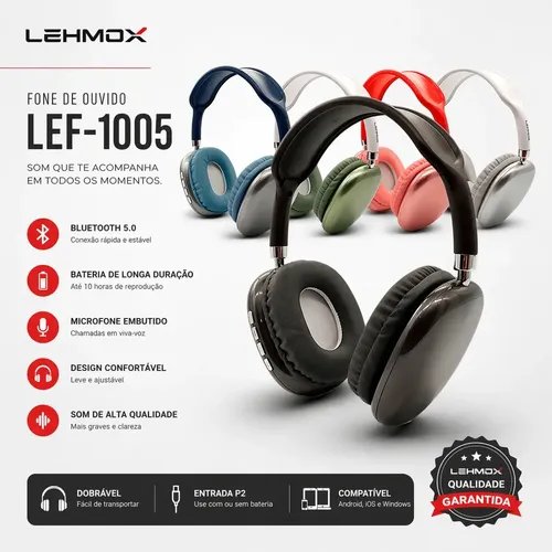 FONE WIRELESS LEF-1005 RESISTENTE A ÁGUA